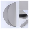 REGALWOVEN Faux Leather Waterproof Soft Heat Resistant Wipeable Placemats 6 Pcs - 2 of 4
