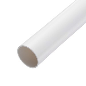 Unique Bargains Water Plumb Cable Sleeve PVC Rigid Round Pipes 9" Length - 1 of 3