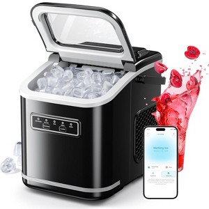 ecozy Smart Bullet Ice Maker with App Control, 26Lbs/24H Self-Cleaning Portable Ice Makers Countertop - 1 of 4
