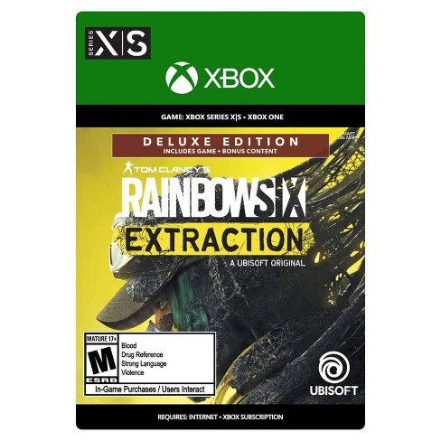 Tom Clancy\'s Rainbow Six: Extraction Deluxe Edition - Xbox Series X|s/xbox  One (digital) : Target