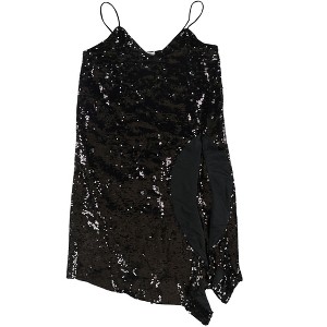 bar III Womens Sequined Slip Dress - 1 of 2