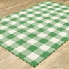 Oriental Weavers Meridian 2598G Green/ Ivory Indoor/Outdoor Area Rug - 3'7" x 5'6" - 3 of 4