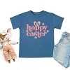 The Juniper Shop Happy Easter With Ears Toddler Short Sleeve Tee - 3 of 4