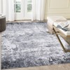 Washable Modern Abstract Rug Non Slip Low Pile Rug Soft Contemporary Throw Floor Cover Foldable Indoor Carpet for Living Room Bedroom Playroom - 4 of 4