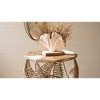 Handwoven Seagrass Fern Accent Table 25"Tall by Kalalou - 2 of 3