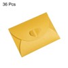Unique Bargains Heart Shaped Clasp  Blank Mini Vintage DIY Greeting Card Envelope 36 Pcs - 3 of 4