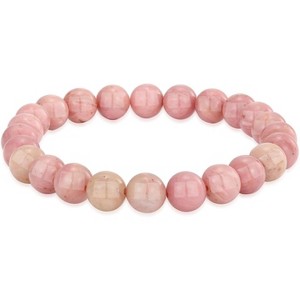 8mm Beaded Bracelets with Natural Gemstones for Women & Men, Elastic Adjustable Protection Crystal Bracelet - 1 of 4