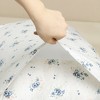 Unique Bargains Soft Cotton Floral Pattern Pillowcase with Envelope Closure for Hair and Skin Set of 2 - 2 of 4