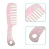 Unique Bargains Anti-Static Hair Comb Wide Tooth for Thick Curly Hair Hair Care Detangling Comb For Wet and Dry 1 Pcs - 3 of 4