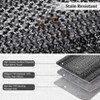 Bedroom Washable Area Rug Dining Room Throw Carpet with Non Slip Rubber Backing - 4 of 4