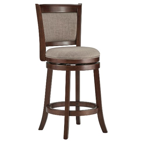 Piacenza Swivel 24" Counter Stool - Beige - Inspire Q : Target