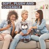 Plush Bear Overalls Bear Bear Toy Cute Stuffed Animal Toy Soft Bear with Removable Denim Overalls for Kids,Brown - 4 of 4