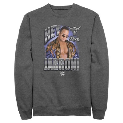 Mens WWE The Rock Hey Jabroni Sweatshirt