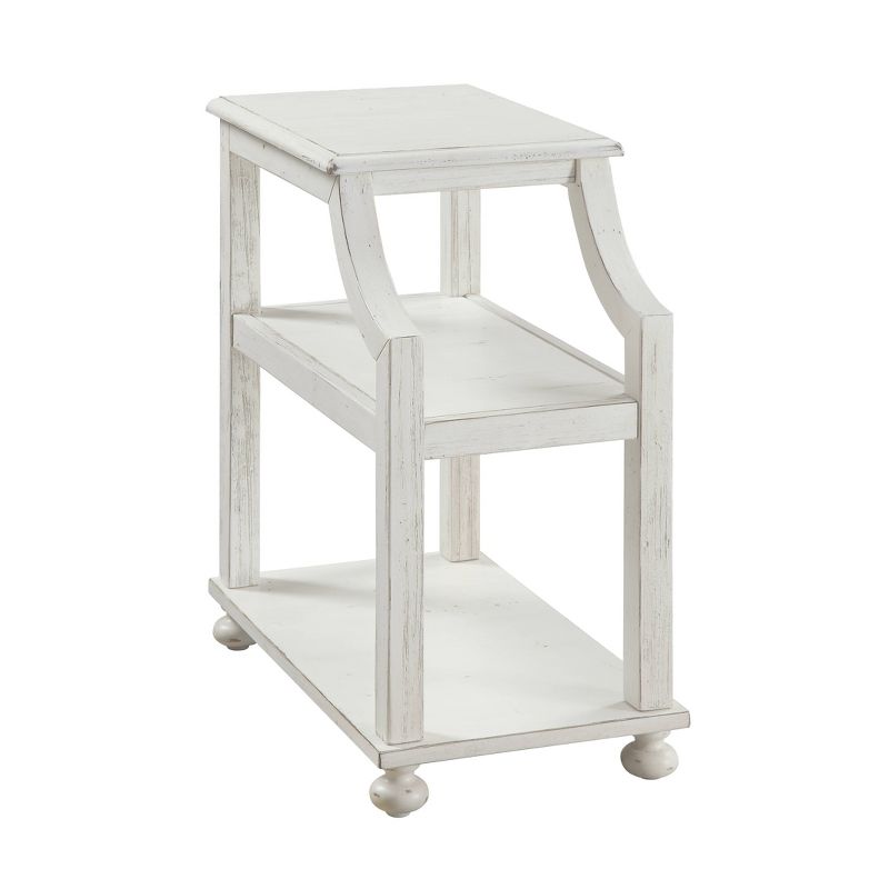 St Anne Chairside Accent Table White - Treasure Trove Accents, 1 of 6