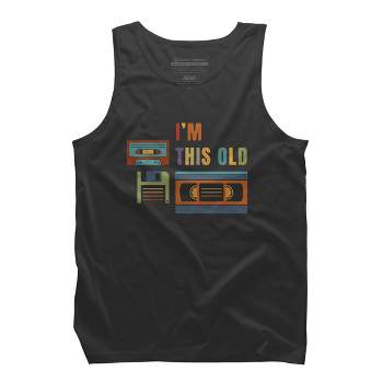 Men's Design By Humans I'm this old - Old data storage media By DsgnCraft Tank Top