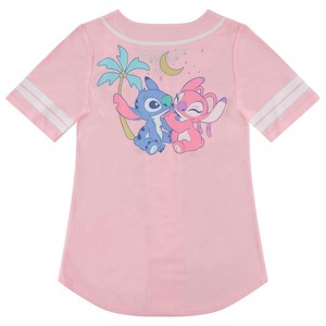 Ladies Lilo and Stitch Shirt - Ladies Classic Lilo and Stitch Baseball ...