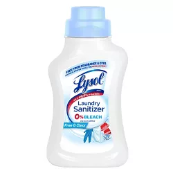 Lysol Laundry Sanitizer Free & Clear - 41 fl oz