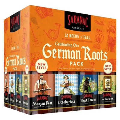 Saranac German Roots Variety Beer Pack - 12pk/12 Fl Oz Bottles : Target