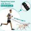 PetAmi Hands Free Dog Leash, Adjustable Waist Belt for Large Dog Walking Up to 125 lbs, Reflective Safety Bungee Running Hiking Jogging Biking - 2 of 4