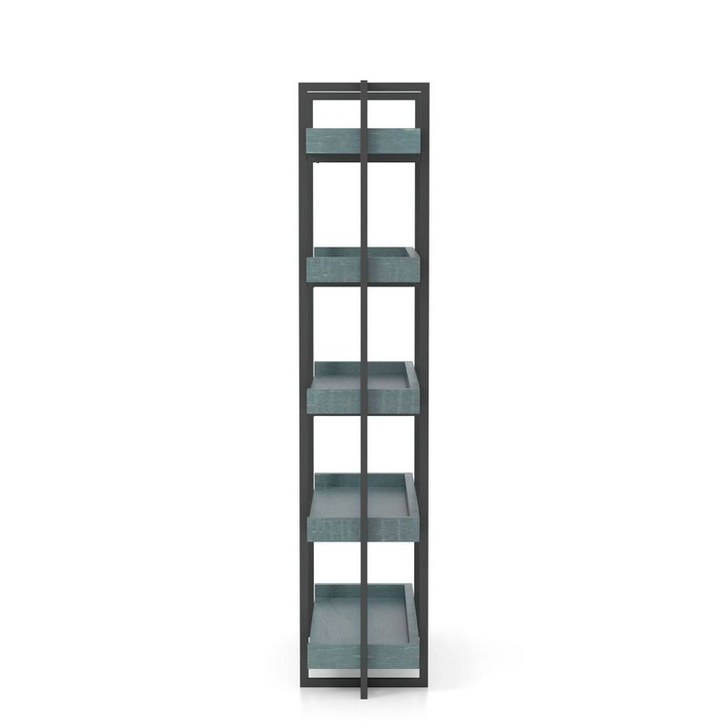 Kellare 5 Shelf Contemporary Bookcase - HOMES: Inside + Out, 4 of 6