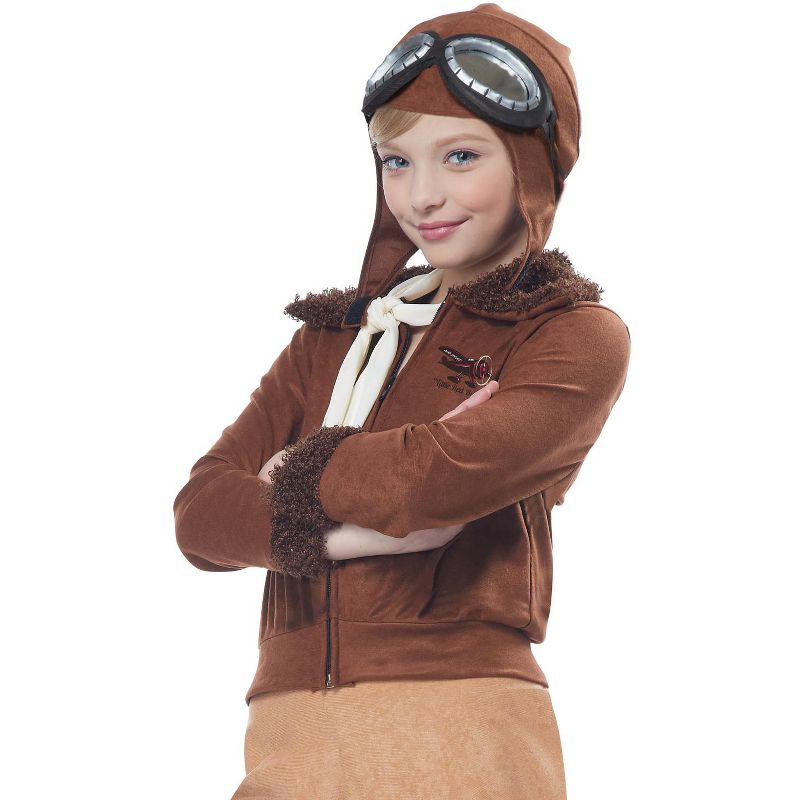 California Costumes Amelia Earhart Girls' Costume, 2 of 3