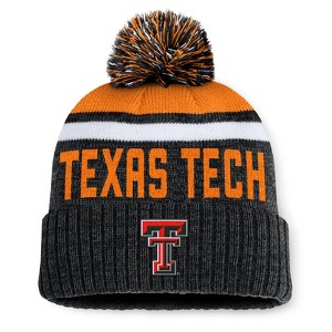 NCAA Texas Tech Red Raiders Humid Knit Cuffed Pom Beanie: Midweight Acrylic, Tagless - 1 of 3