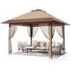 GustoWave 13x13FT Pop-Up Gazebo, Instant Canopy for Patio, Backyard - 3 of 4