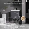 KTMBDW Floating Bathroom Vanity with Sink, Single Sink Wall Mounted Bathroom Vanity, White Ceramic Basin Top for Small Space - 2 of 4