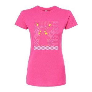 Women's - Pokémon - Pika Poke Fitted Graphic T-Shirt - 1 of 3