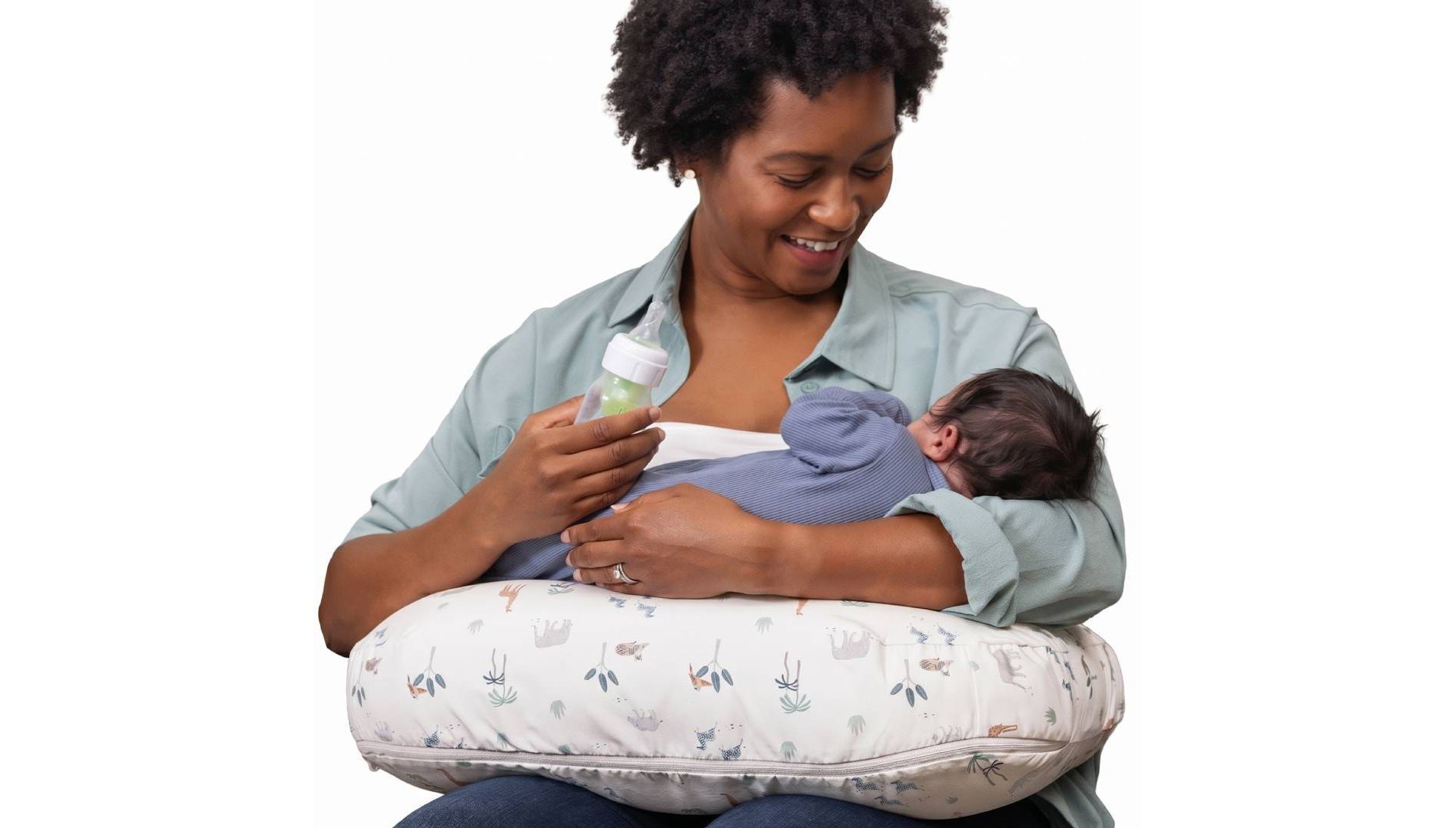 Boppy Nursing Pillow - Sand Safari Animals