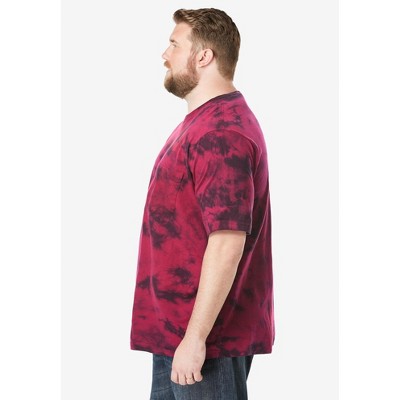 KingSize Shrink-Less Lightweight Pocket Crewneck T-Shirt