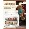 Courtside Market Christmas Farmhouse Gingerbread 12.8oz Soy Wax Candle Glass Jar with Brushed Silver Metal Lid - 3 of 3