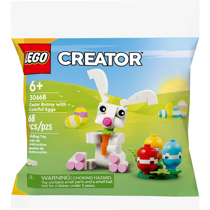 LEGO Creator Easter Bunny with Colorful Eggs Building Toy 30668, 4 of 8