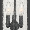John Timberland Moray Bay Mission Outdoor Wall Light Fixture Black 17 3/4" Clear Seedy Glass for Post Exterior Barn Deck House Porch Yard Posts Patio - 3 of 4