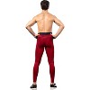 Anna-Kaci Active Men's High Performance Compression Leggings Full-Length with Honeycomb Texture and Elastic Waistband - 4 of 4