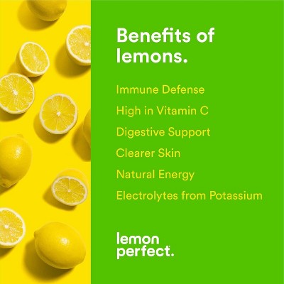 Lemon Perfect, Hydrating Organic Lemon Water, Kiwi Star Fruit - 12 Fl Oz (Pack of 12)