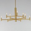 Maxim Lighting Emana 9 - Light Chandelier in  Natural Aged Brass - 3 of 3