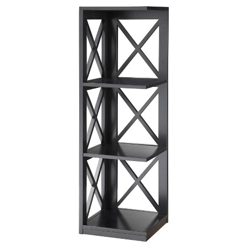 Oxford 3 deals tier corner bookcase