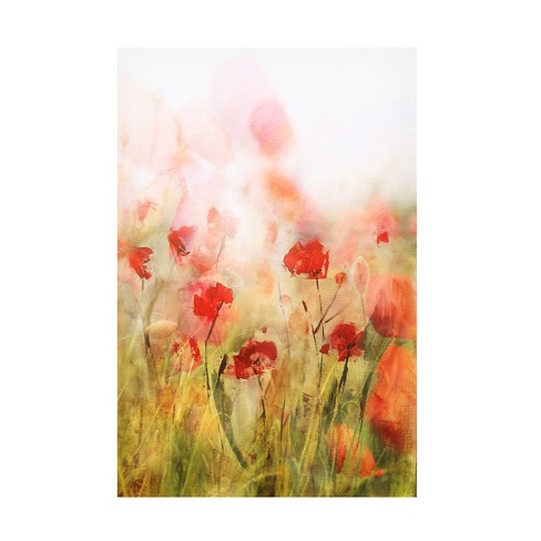 Trademark Fine Art - Ellen van Deelen Poppies IV Canvas Art - image 1 of 4