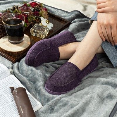 RockDove Women Two-Tone Hoodback Slipper with Removable Insole, Size US Women