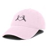 Dalix Heart of Bones Embroidered Cotton Dad Hat Adjustable Baseball Cap Womens - 4 of 4