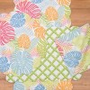 C&F Home 17" Palm Beach Round Scalloped Cotton Placemats, Set of 6, Beach House Décor - 3 of 4