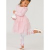 Rufflebutts Girls Patterned Footless Ruffle Tights - 3 of 4
