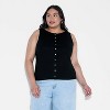 Women's Button-Front Tank Top - Wild Fable™ - 2 of 4