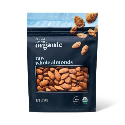 Organic Raw Whole Almonds - 8oz - Good & Gather™