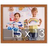 PosterPalooza | Slim Profile Brown Picture Frame - UV Acrylic, Backing Board, Hanging Hardware Included - 2 of 4