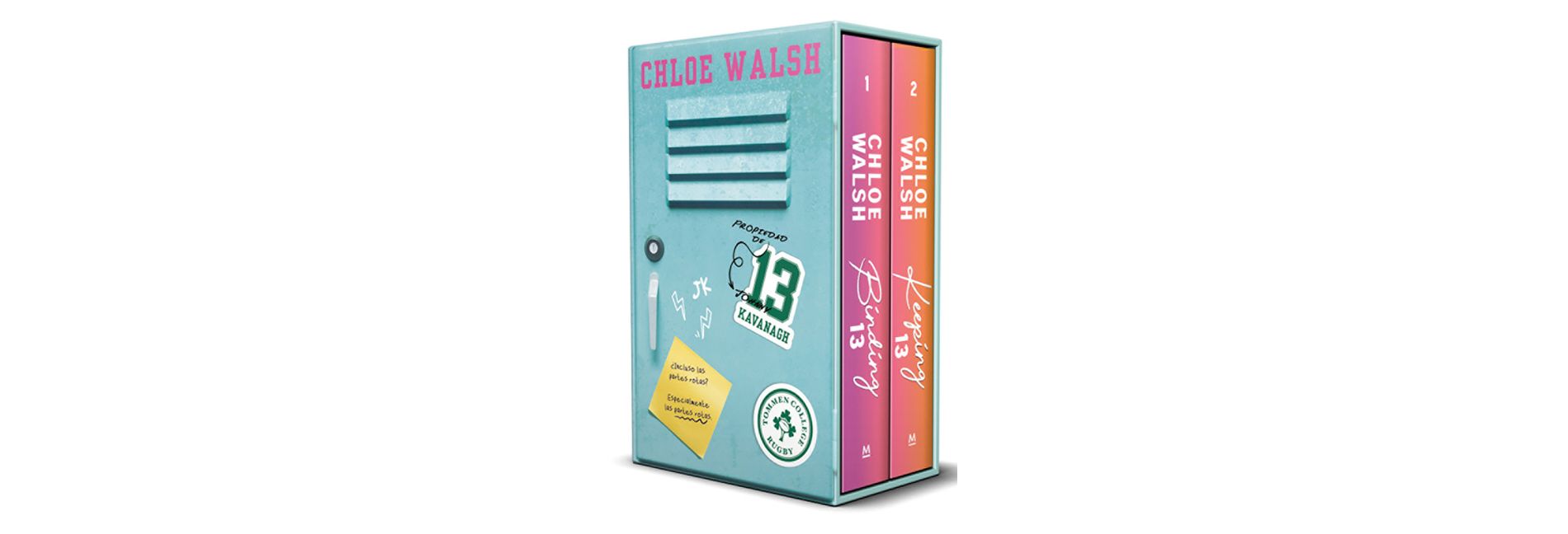 Estuche Los Chicos de Tommen: Binding 13 Y Keeping 13 / Boys of Tommen. Boxed Set - (Chicos de Tommen, Los) by  Chloe Walsh (Mixed Media Product)