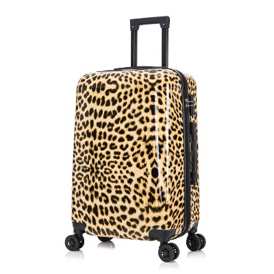 Inusa Prints Lightweight Hardside Medium Checked Spinner Suitcase ...