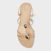 Women’s Kianna Sandals with Memory Foam Insole – A New Day™ Beige - 3 of 4