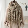 Anna-Kaci Plaid Winter Scarf Soft Cozy Woven Wrap with Fringe Edges 81×26.5 Inches - 2 of 4